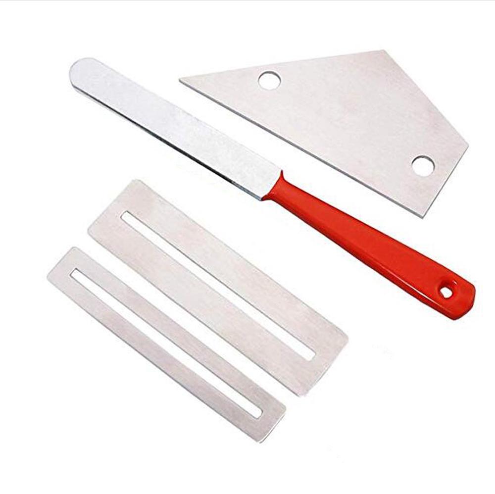 Файл из нержавеющей стали для полировки ладов гитары, линейка для выравнивания ладов гитары