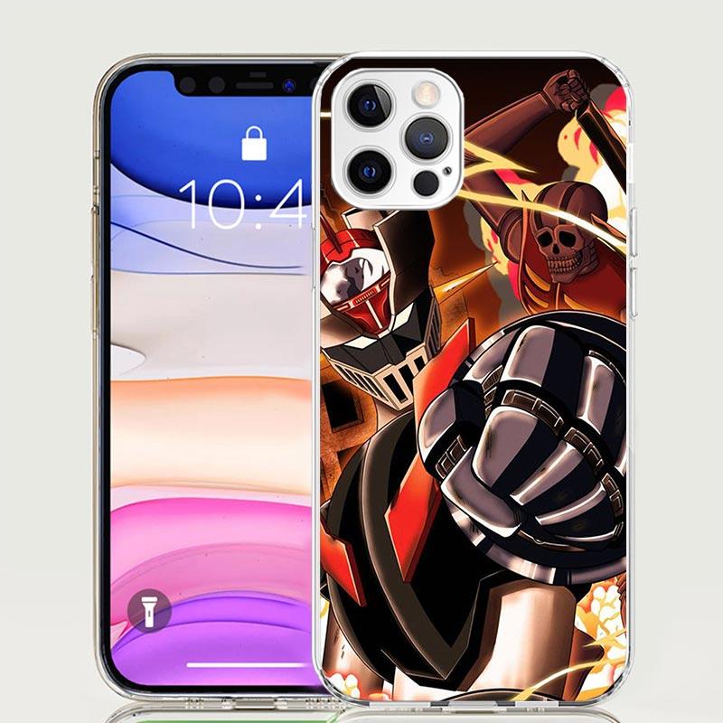 Чехол для телефона Manga Mazinger Z Anime для iphone 17 Air 16 15 14 13 Mini 12 11 Pro Max 16E 7 Plus 8 + SE 2020 Тренд Funda 16 1