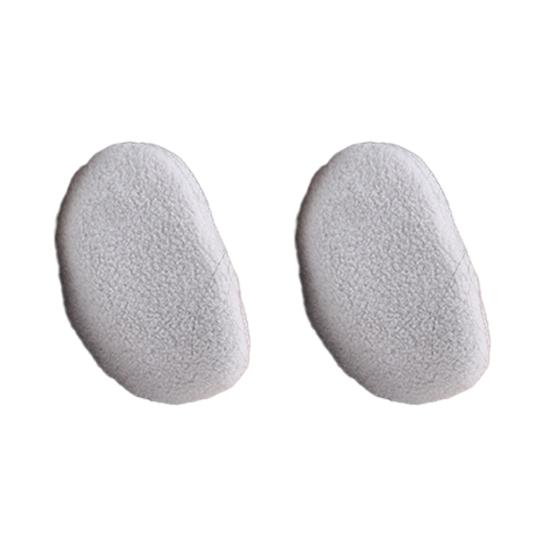 1 пара зимних наушников-муфт, теплые фланелевые, легкие, с тонкой окантовкой, портативный универсальный зимний аксессуар