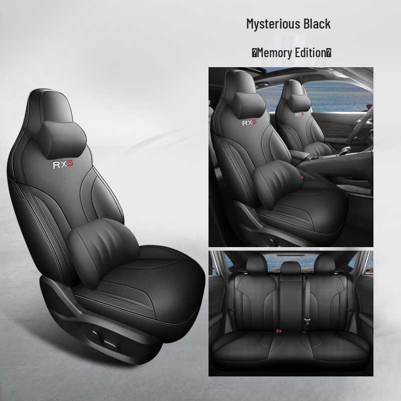 Leather Car Seat Cushion for Roewe RX5 - All-Season, Five-Seater Design