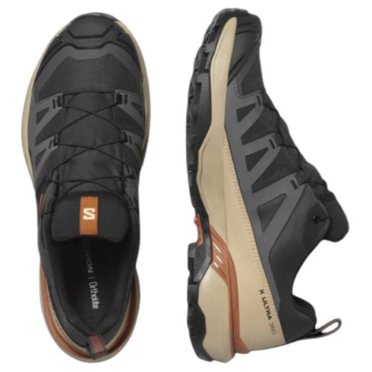 SALOMON Мужские кроссовки X Ultra 360 GORE-TEX Phantom Safari серые карамельно-кафе L47687000