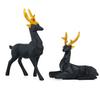New Handcrafts Deer Family Set of 2 Showpiece for Home Decor Decorative Animal Statue Figurines for Home Decor Gift Decorative