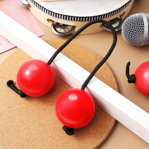Alasum Pachika Asalato Percussion Instrument, 2-Piece Set, Includes Shaker, Folk Percussion Instrument, and Rhythm Ball