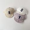 Summer Letter Baseball Cap Quick-drying Baby Sunscreen Cap Ins Children Peaked Hat  Boys Girls