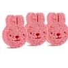 Duck Children's Bath Sponge Sponges Body Wash Bathing Cute Frosted Wood Pulp Baby Bath Brush Rubbing Towel for Home Star Rabbit