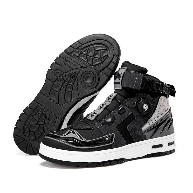 Мотоциклетная обувь Мотоциклетная обувь для езды Мужские рыцарские Четыре сезона Внедорожные мотоциклетные ботинки Гоночные короткие ботинки Четыре сезона Мотоциклетное туристическое снаряжение