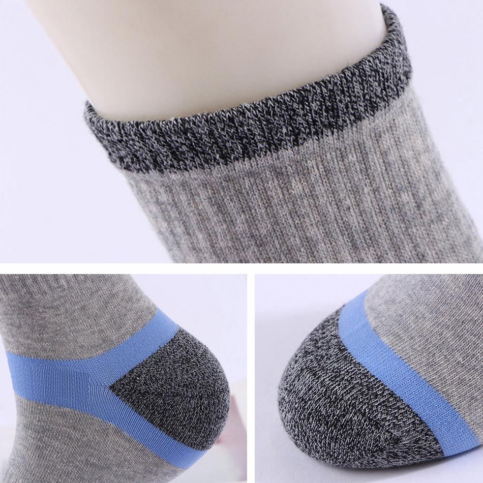 5 Pair-pack High Quality Parallel Men's Socks Sports Casual Durable Socks Men Size 38-45