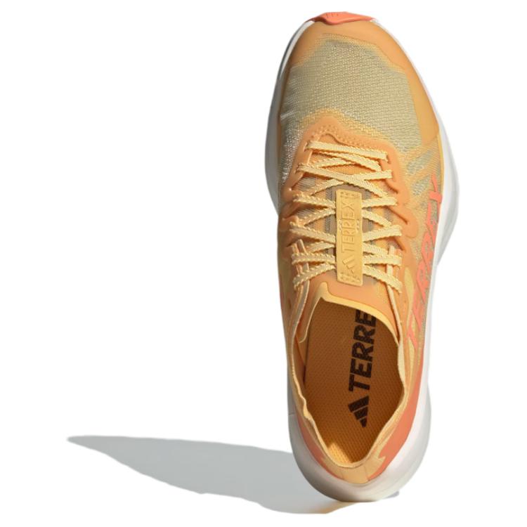 Adidas Terrex Agravic Speed ​​Semi Spark Putty Лиловые женские кроссовки Оранжевый янтарный оттенок IE7669