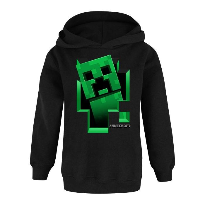 Minecraft Толстовка Creeper Inside для мальчиков