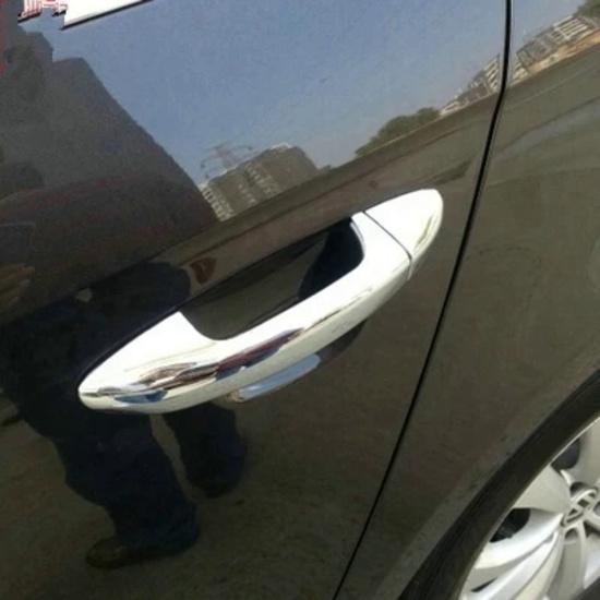 Для VW PASSAT B6 3C 2006 2007 2008 2009 2010 2011 Passat CC 2009-2012 Хромированная крышка автомобильной дверной ручки, накладка, аксессуары для стайлинга автомобиля