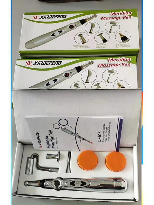 Многофункциональная электронная ручка для акупунктурного массажа меридианов