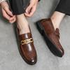 Модная кожаная обувь Повседневная деловая обувь для мужчин Платье Tenis De Hombre Мокасины Мокасины Tenis Caballero Дизайнерские кроссовки