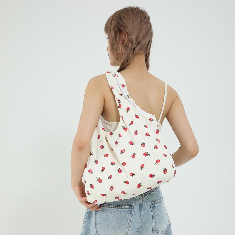 Модная женская сумка-тоут большой вместимости, стильная холщовая сумка через плечо