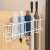Wall-Mounted Umbrella Rack with Hooks for Entrance Doorway