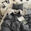 Trendy Washed Cotton 4-Piece Bedding Set