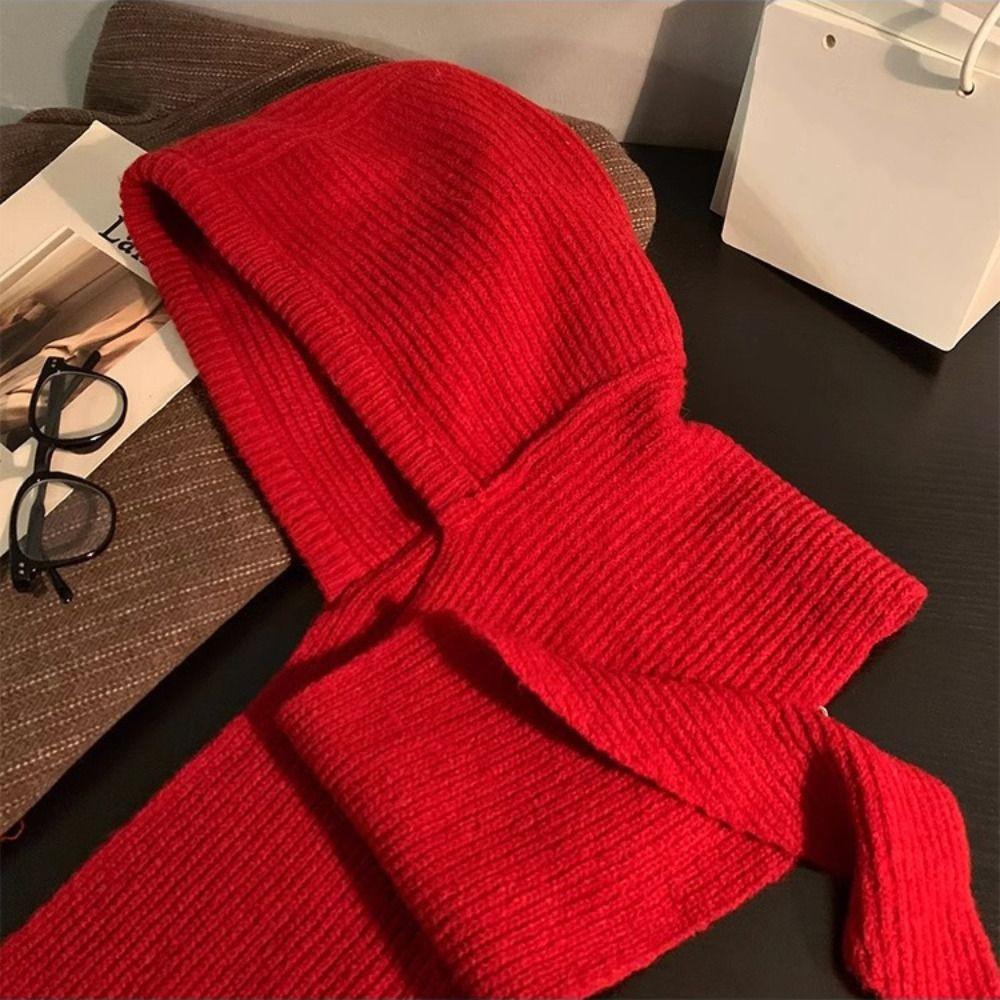 Pullover Hat Balaclava Hat Scarf Cap Knitted Hat Warm Winter Cap Winter/Autumn