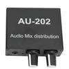 Independent Volume Control Small Sound Mixer 3.5mm Headphone Mixer Stereo Mixer  For Headphone