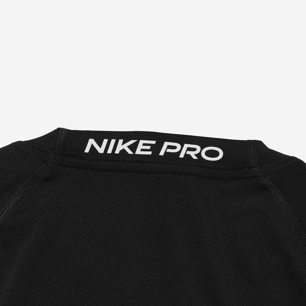 Nike Логотип с принтом дышащий тренировочный короткий рукав фитнес топ мужские топы черный DD1993-010