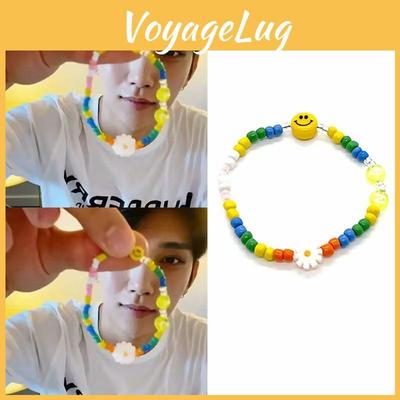 Yb3 Bangtan Boys Bts Чимин Стеклянный браслет Универсальный персонализированный браслет для фанатов Seventeen