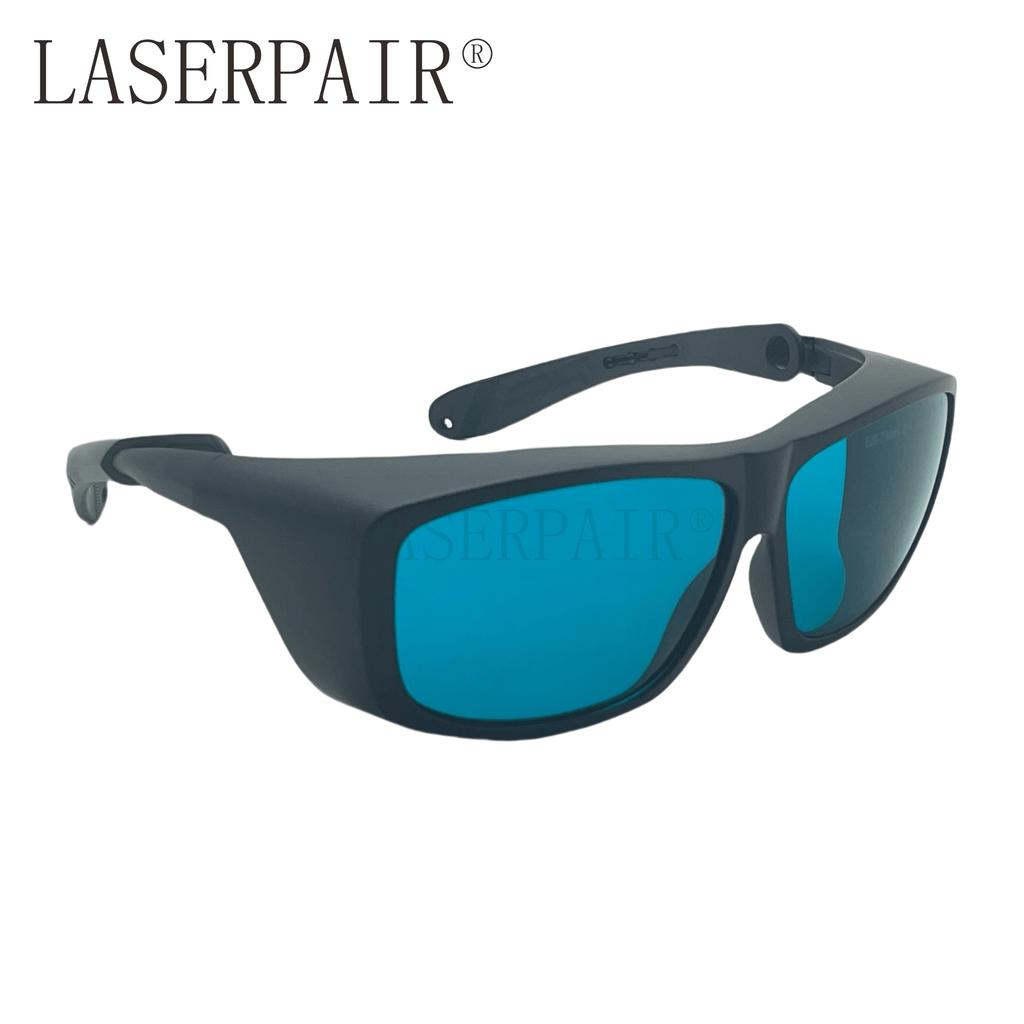 High Protection Laser Eye Protection Goggles Safety Glasses for Red Lasers 650nm & 694nm Stylish Ruby with CE Certificate