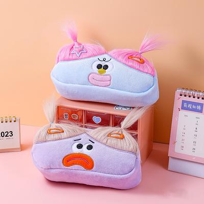 Плюшевый пенал Ugly Doll для девочки, сумка для хранения в виде сердца, брендовый, забавный, плюшевая игрушка, пенал, корейские канцелярские товары, офисные культурные принадлежности