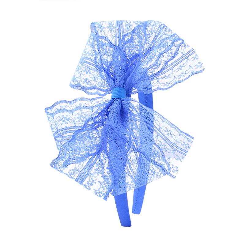 Lace Headbands Costumes For Women Girls Neon Lace Headband Bulk Outfits Party Accessories