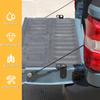 Black Steel Rear Tailgate Expansion Anchor For Ford Maverick +