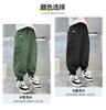 Children's clothing, boys' summer pants, mosquito proof pants, 2026 new style, children's thin summer pants, mid size child labor pants, trendy