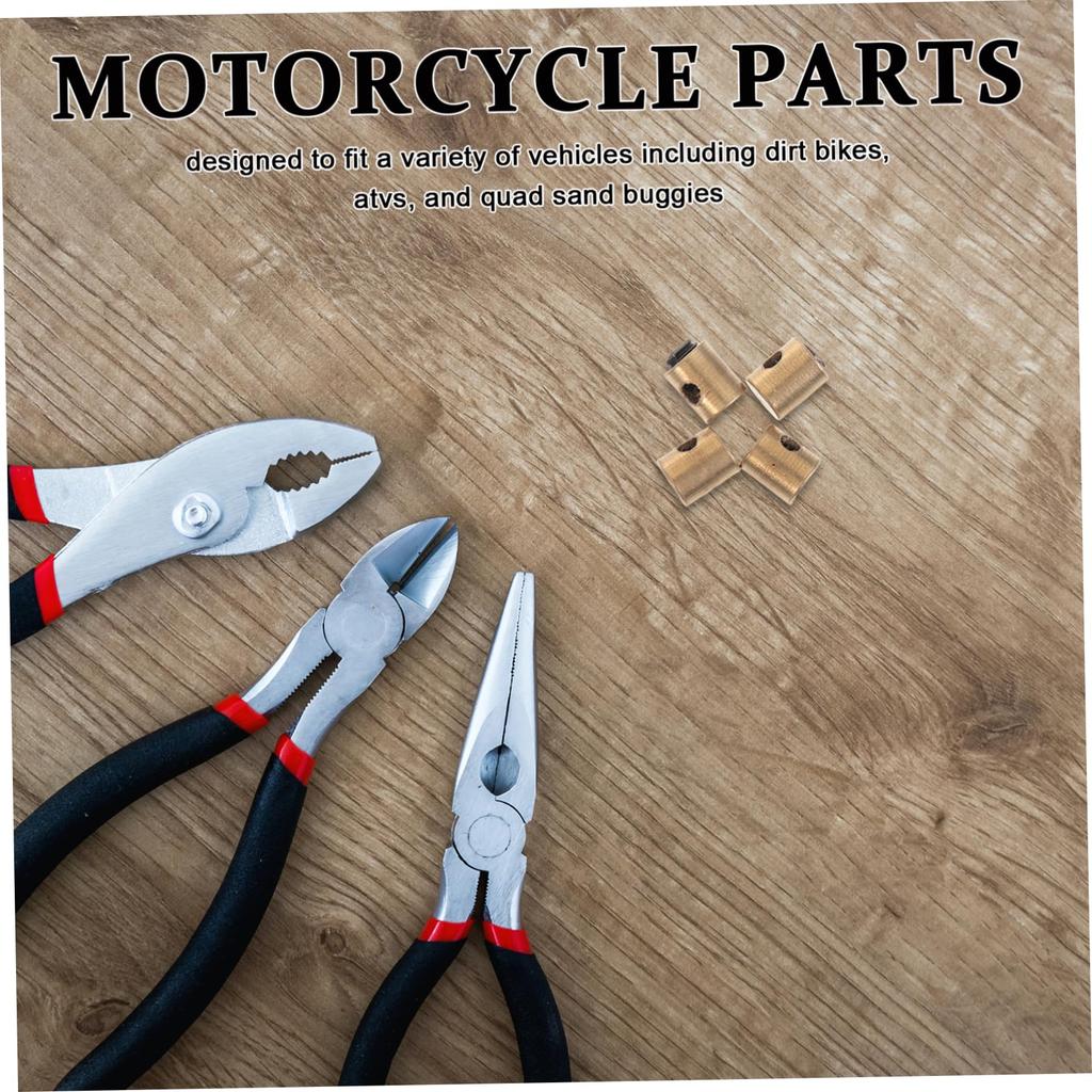 TENDYCOCO 4 шт. Болт тормозного пальца Комплект для ремонта троса газа Стопор троса Наконечник тормозного троса