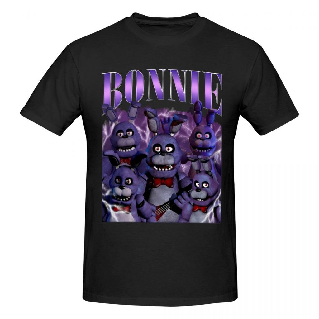 Футболки Five Nights Fun Графические Y2k Аниме С коротким рукавом Унисекс Wounisex Футболка Одежда