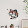 Animal Design Metal Wall Hanging for Indoor and Outdoor Use