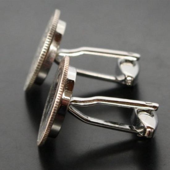 Мастерская запонок Kamakura Cufflinks British 6p Coin Cufflinks dc004 [Запонки/Запонки]