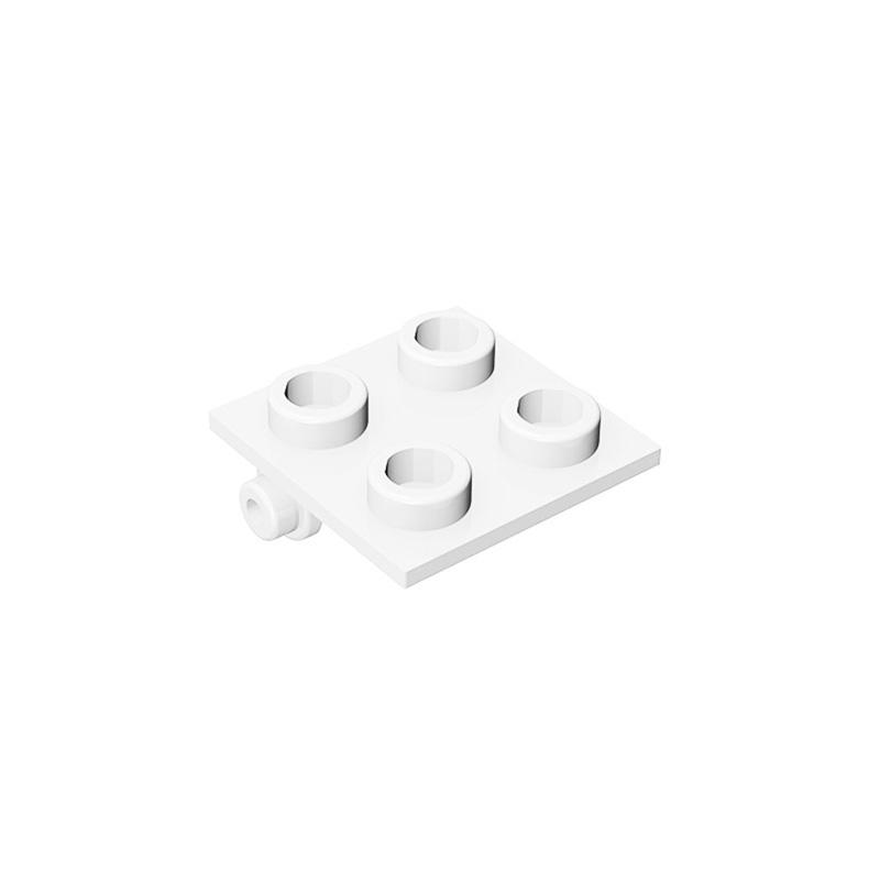 Non-Toxic Moc 10Pcs 6134 Hinge 2X2 Top Plate Building Blocks Board Panel Bricks Particle Puzzle Idea Diy Toys Children Birthday Kid Gifts