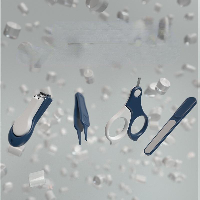 Набор для ухода за новорожденными, детские кусачки для ногтей, набор кусачек для ногтей против мяса для младенцев и детей младшего возраста, коробка