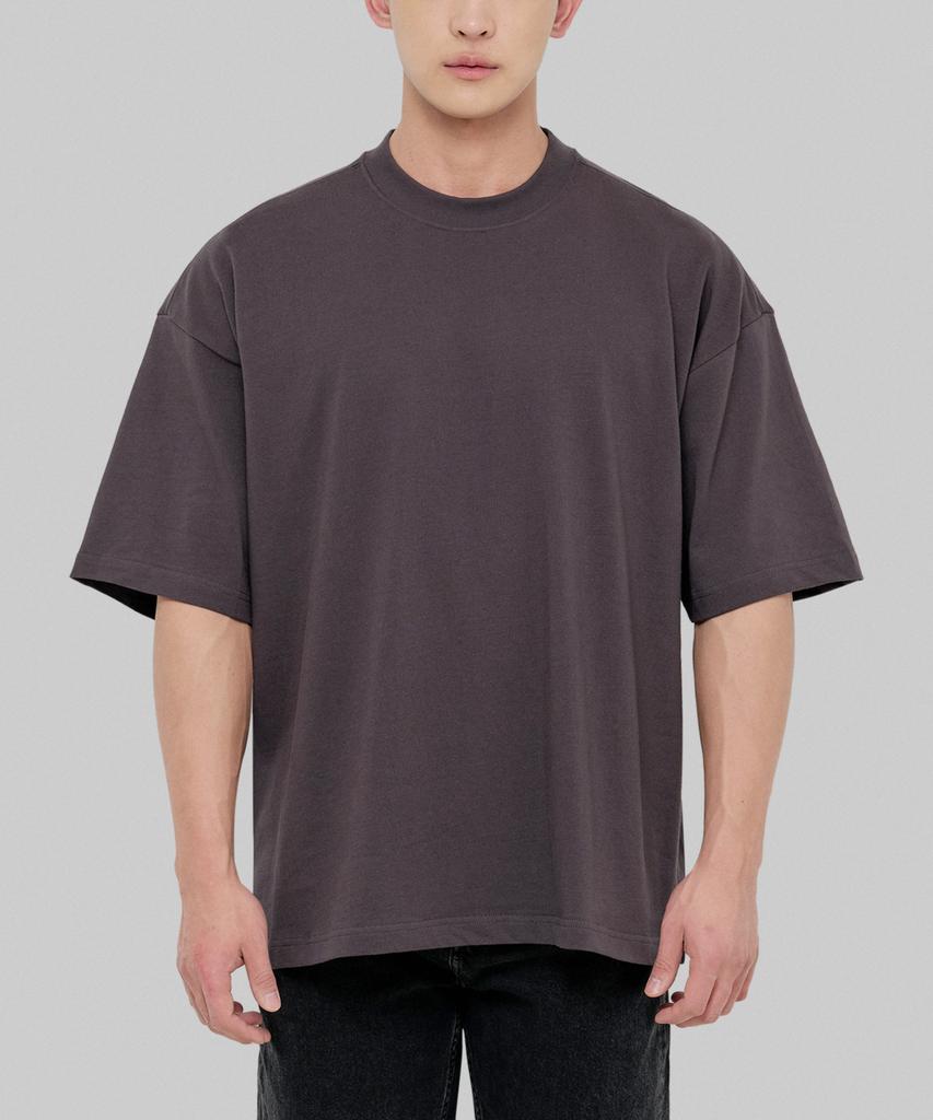 SHAKA WEAR 9.0 унций Футболка оверсайз от дизайнера, окрашенная в готовом виде_Тень