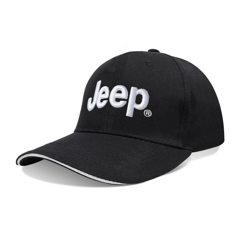 For Jeep Car Outdoor Sports Baseball Cap Hand Embroidery Casual Hat For Jeep Grand Cherokee Wrangler JK Gladiator Compass Ren