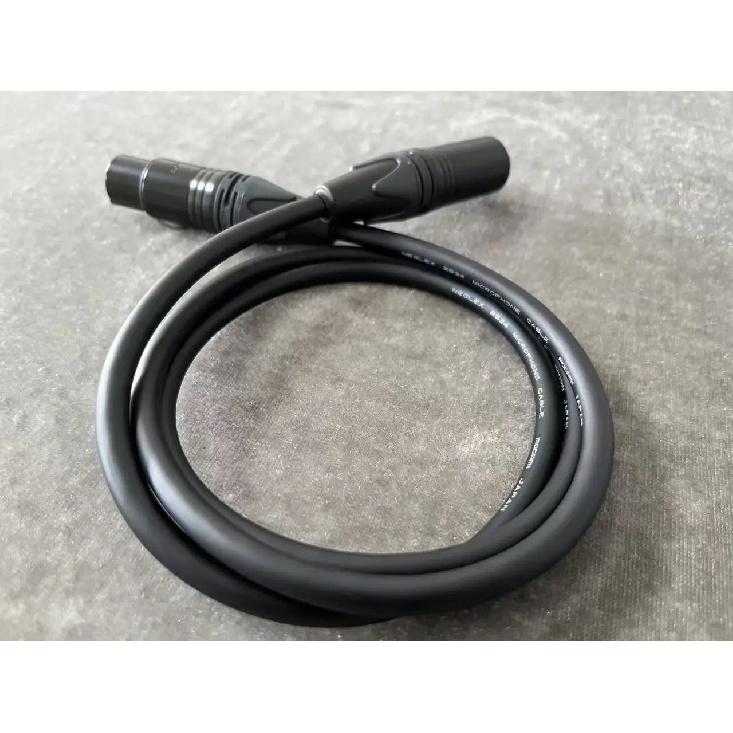 Ручная работа Япония Оригинальный Mogami 2534 XLR Папа и Мама черный золотой Микрофонный Кабель Конденсаторный Микрофон Тип Квад-Кабели OFC