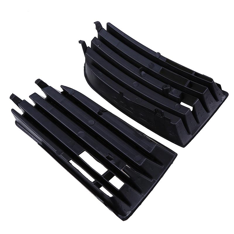 Front Bumper Lower Grille Replacement for VW Golf 5 MK5 2004-2009,ABS Black Car Exterior Fog Light Vent Cover Trim