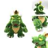 Adorable Super Mario King Koopa Bowser Plush Toy Soft Stuffed Green Animal Doll 12 Inch