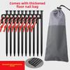 Windproof Heavy-Duty Tent Stake Set for Camping and Beach