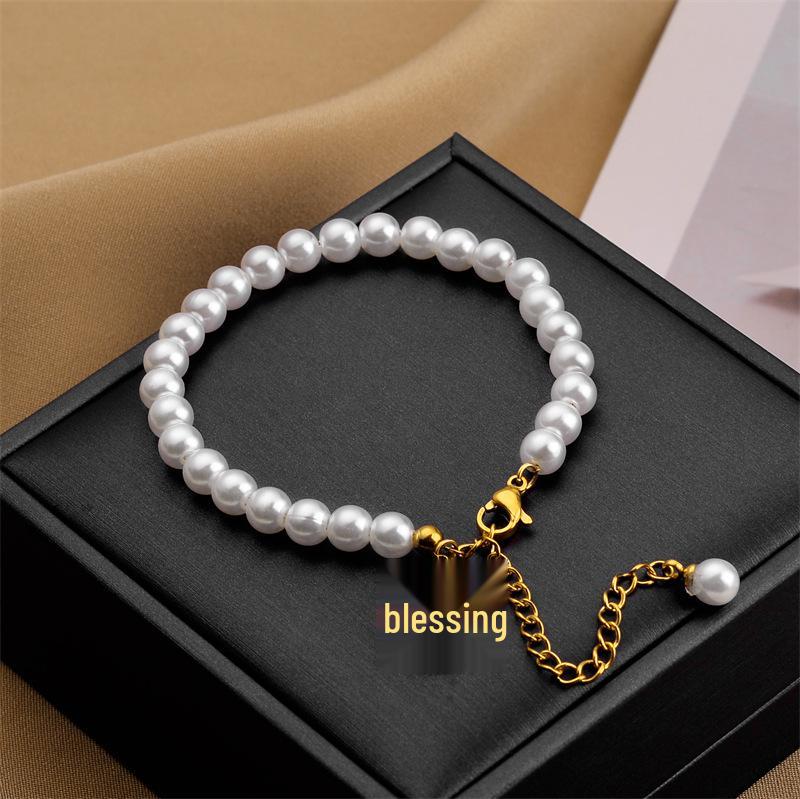 Корейский браслет женской моды из титановой стали Дун Дэмун - Нержавеющий, Высококлассный, Дизайн через границу.