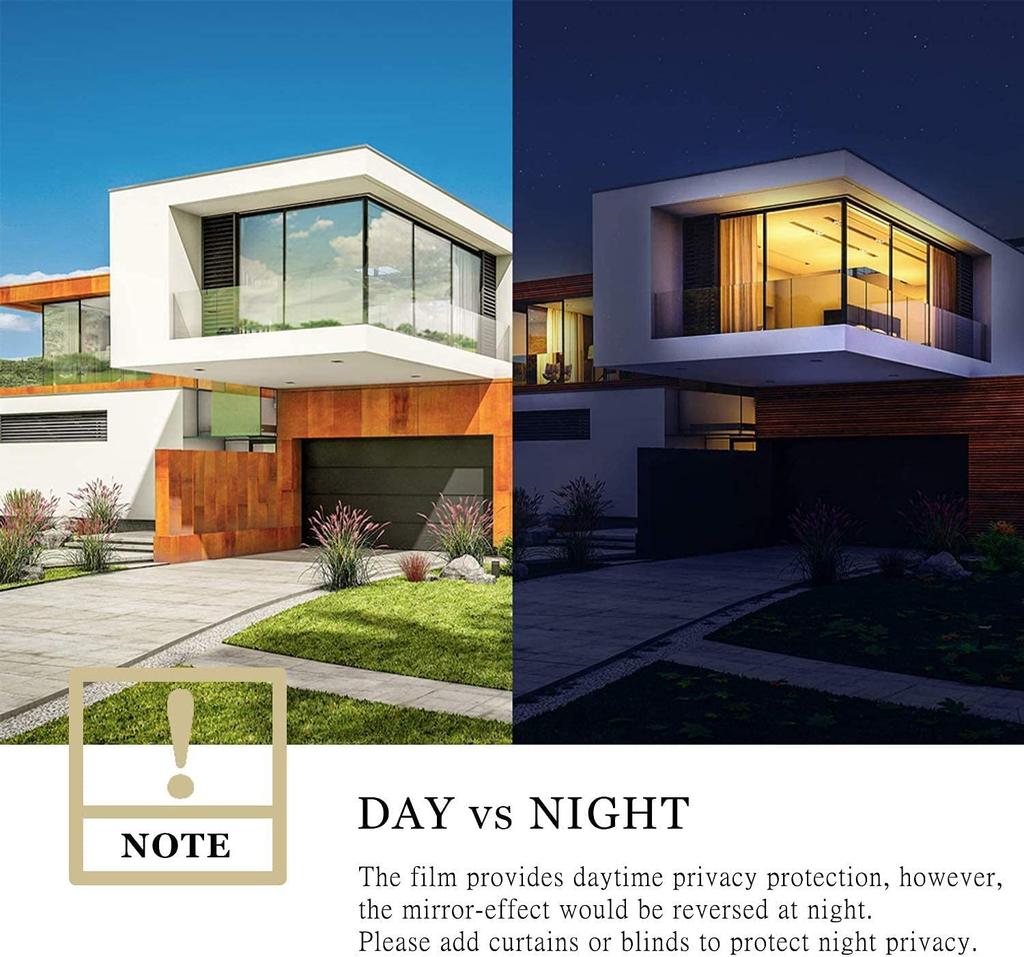 2M односторонняя зеркальная оконная пленка, отражающая самоклеящаяся стеклянная пленка, виниловая, анти-УФ, терморегулирующая, солнцезащитная, тонированная оконная наклейка