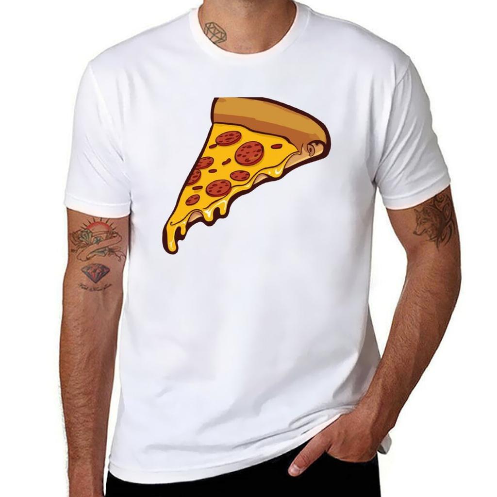 Футболка I Love Pizza мужская летняя мужская футболка с принтом