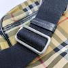 [Pre-Owned] Camera Bag Small Khaki Canvas Crossbody Shoulder Bag Silver Hardware Detachable Strap - Fair #J95K9S