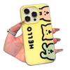 Two-in-one Mobile Phone Case, Creative Cartoon Goddess, All-inclusive Edge, Trendy Brand, Internet Celebrity, Trendy Men's Skin-friendly Couple Model