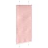 VidaXL Store plissé rose 65x150 cm largeur du tissu 64,4 cm polyester, store plissé de fenêtre, store accordéon, store 4015442