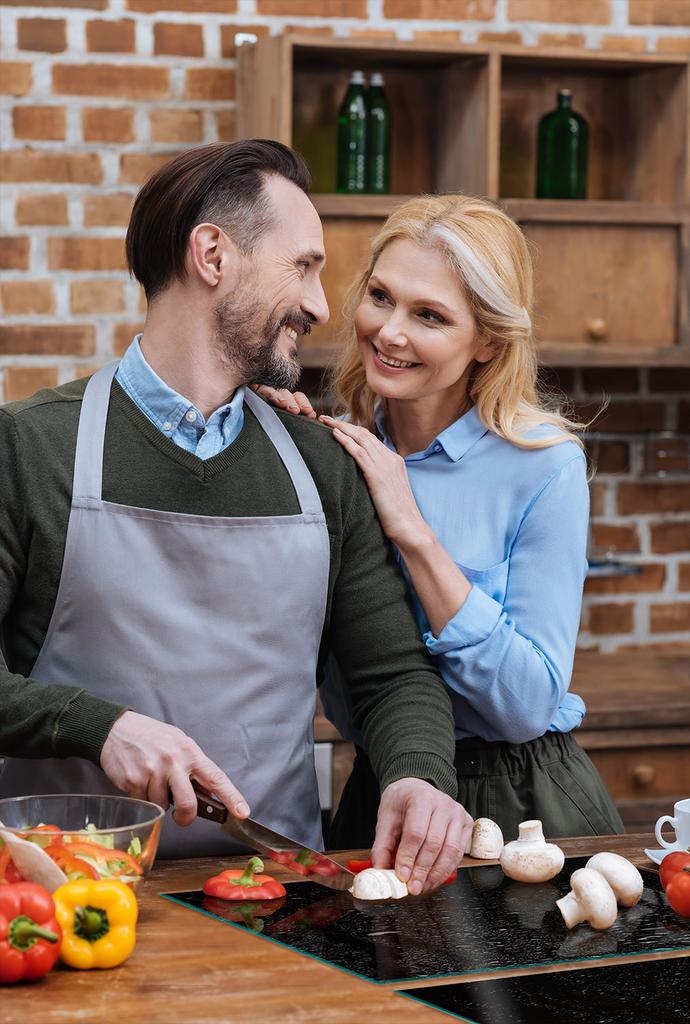 SZKLANA PŁYTA OCHRONNA NA KUCHENKĘ 85x52 CZARNA