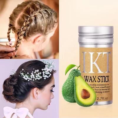 Воск для укладки волос | Гель-карандаш для контроля края волос, линия волос, укладка, гладкие волосы, нежирный, для вьющихся волос с отлетающими краями