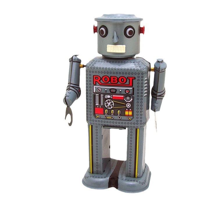 MS646 оловянный механический робот tintoy взрослая коллекционная игрушка креативный подарок оловянная игрушка