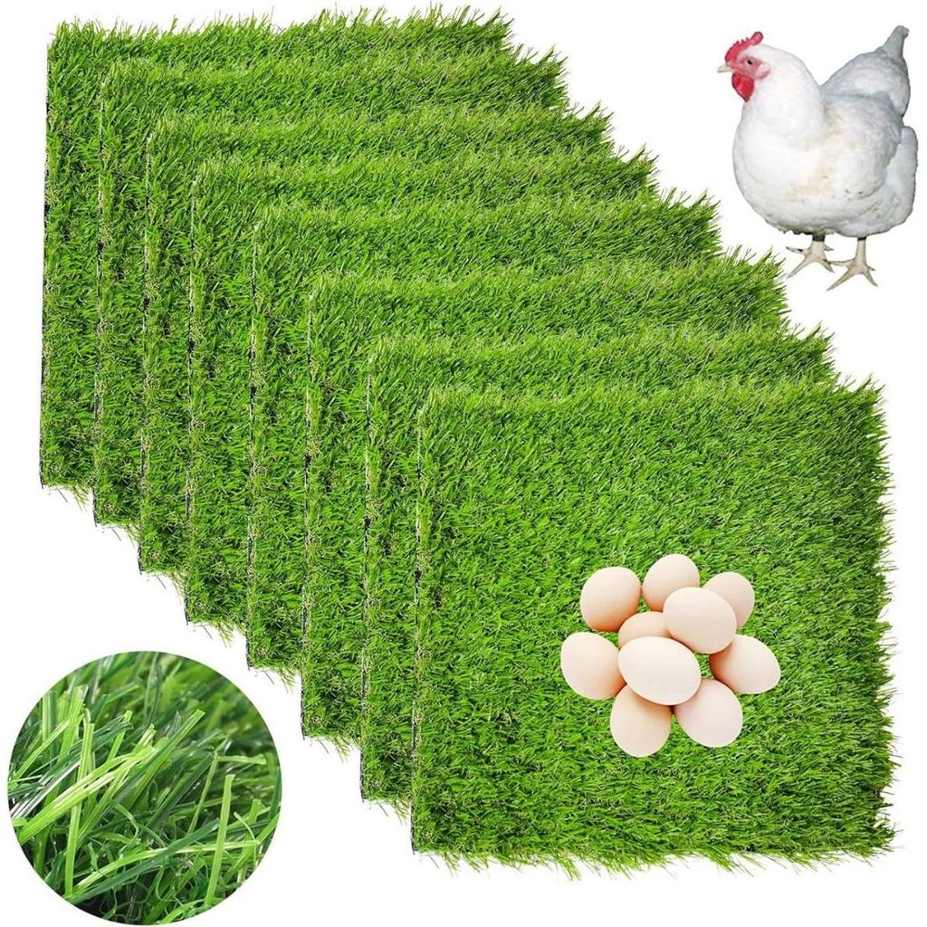 Grass Mat Realistic Artificial Grass Mat Green Fake Turf Artificial Grass Mats Decorative Turf for DIY Landscape Projects